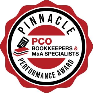 PCOB Pinnacle Performance Award logo