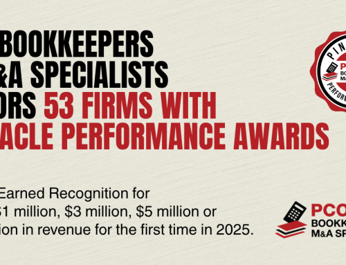 PCO Bookkeepers & M&A Specialists Honors 53 Firms with Pinnacle Performance Awards